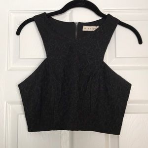 Black Crop Top